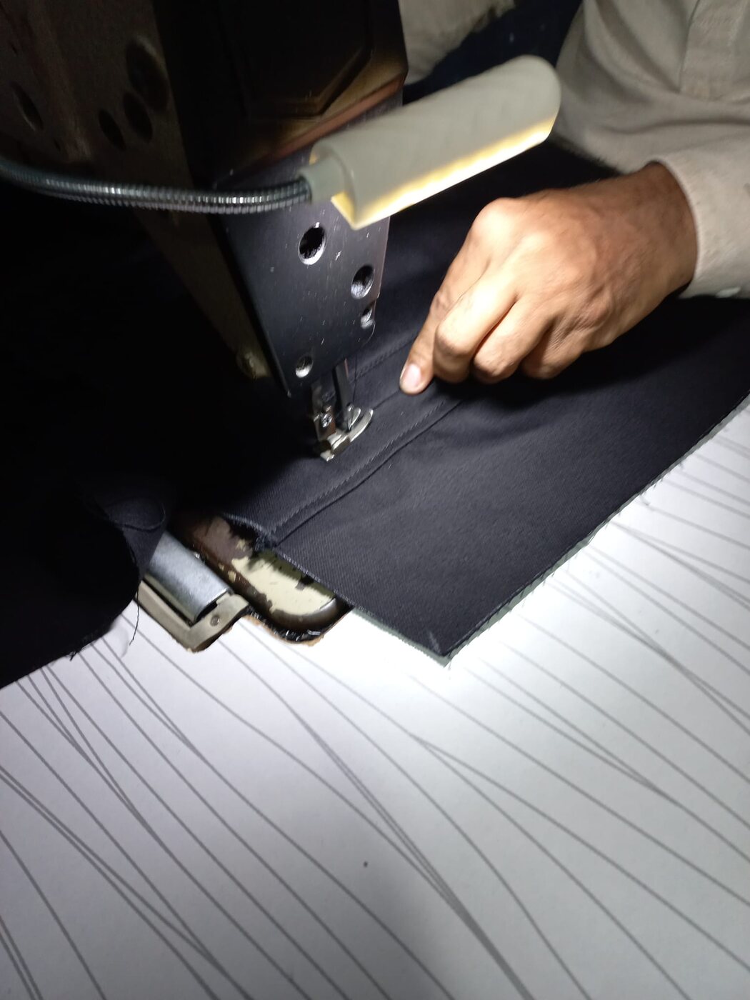 Sportswear stitching
