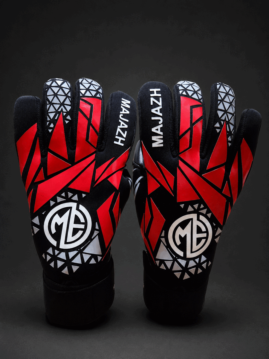 Majazh custom red goalkeeper glove